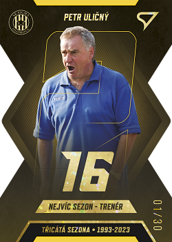 Petr Ulicny Sigma Olomouc SportZoo FORTUNA:LIGA 2022/23 2. serie Tricata Sezona F:L /30 #TS-26